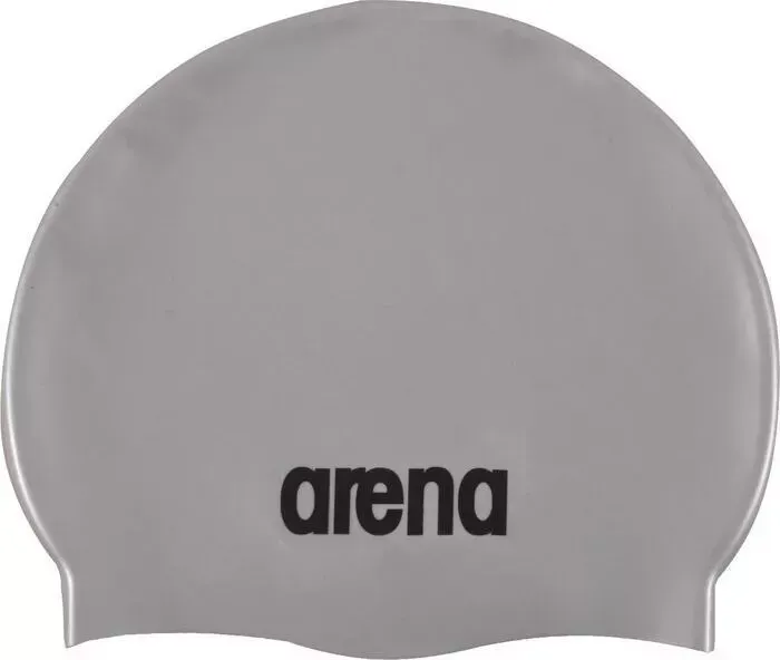 Шапочка для плавания Arena Moulded Pro II, 001451505, серебристый, силикон