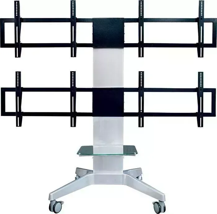 Стойка ТВ ARM MEDIA PT-STAND-16 серебристый 26"-55" макс. 120кг напольный фиксированны