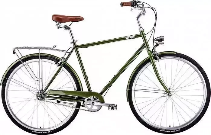 Велосипед Bear Bike London 700C (2021) 580 мм зеленый