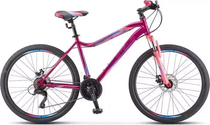 Велосипед STELS Miss-5000 MD 26" V020 16" Фиолетовый/розовый