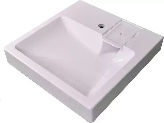 Раковина над стиральной машиной Stella Polar Солярис 60х60 с кронштейнами (SP-00000643)