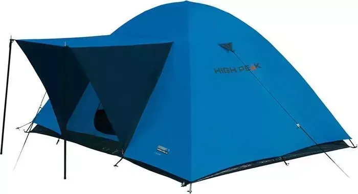 Палатка High Peak Texel 3 синий/серый, 220x180 см