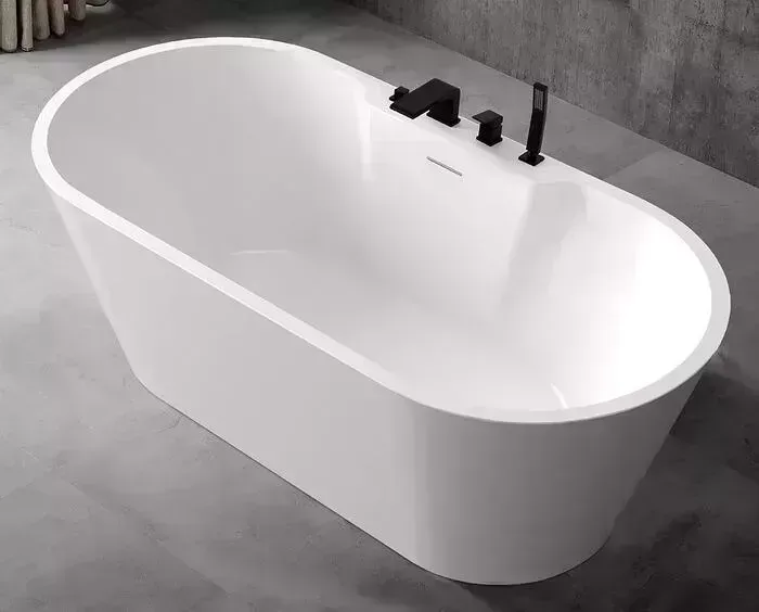 Акриловая ванна Abber 170х80 на каркасе (AB9299-1.7)