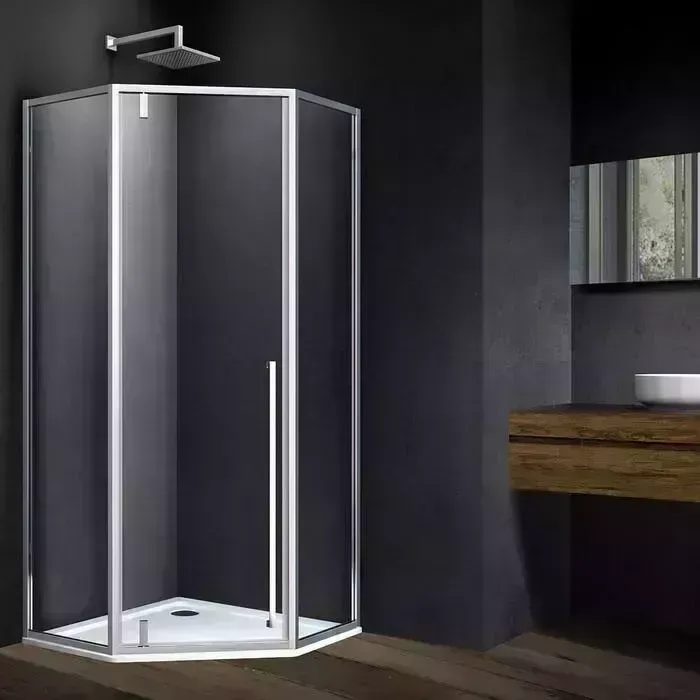 Душевой уголок Vincea Penta VSP-3P 90х90 прозрачный, хром (VSP-3P900CL)