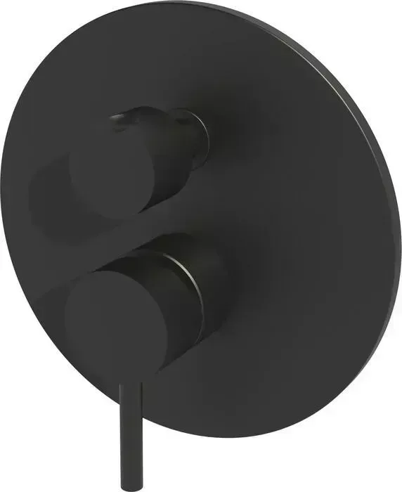 Смеситель для ванны Paffoni Light черный матовый (LIG019NO)