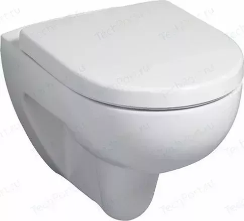 Унитаз подвесной Geberit Renova Rimfree, с сиденьем микролифт (203050000, 573025000)