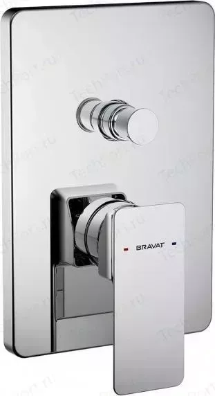 Смеситель для ванны Bravat Phillis механизма D9100CP-ENG (PB856101CP-2-ENG)