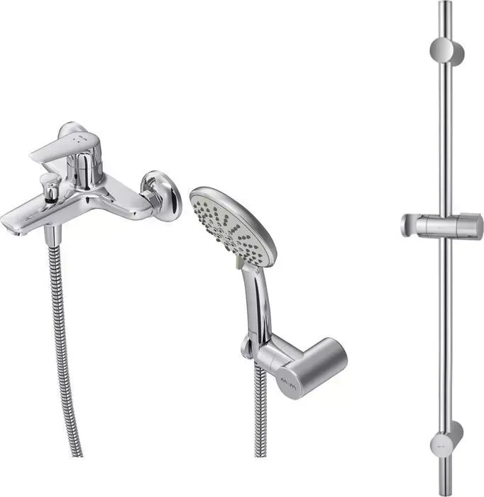 Смеситель для ванны Am.Pm Joy с душем, хром (F85E15000, F0390000)