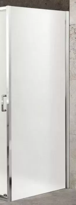Боковая стенка BELBANGO Unique 80x190 матовая, хром (UNIQUE-80-FIX-M-Cr)