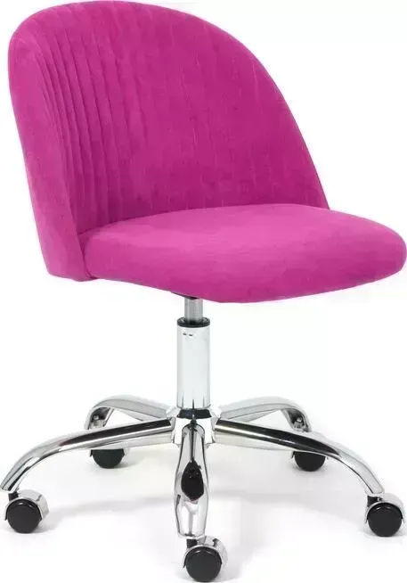 Кресло офисное TetChair Melody флок фиолетовый 138