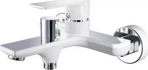 Смеситель для ванны Haiba белый/хром (HB60505-8)