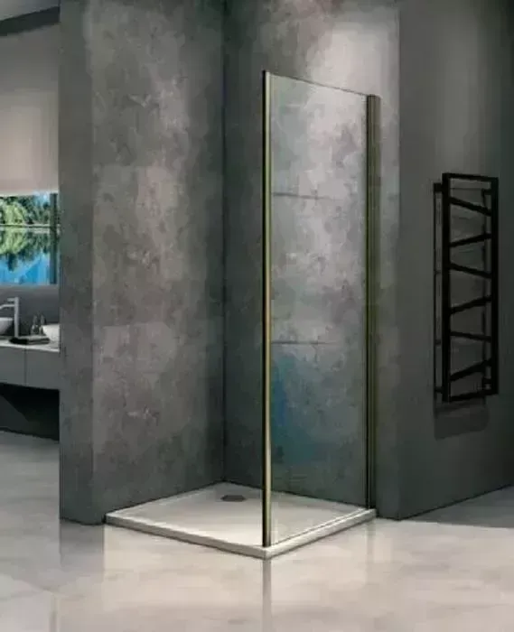 Боковая стенка Good Door Jazz SP 90х185 прозрачная, золото (SP-90-C-G)