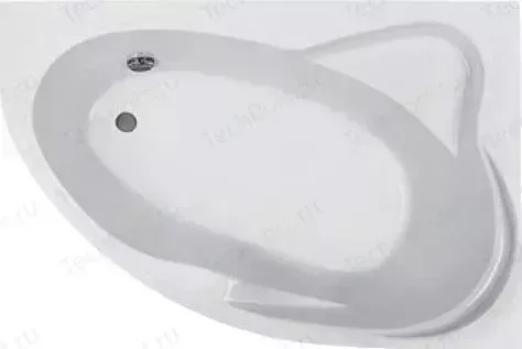 Акриловая ванна ROCA Luna 170x115 каркас, асимметричная правая белая (ZRU9302912, ZRU9302913)