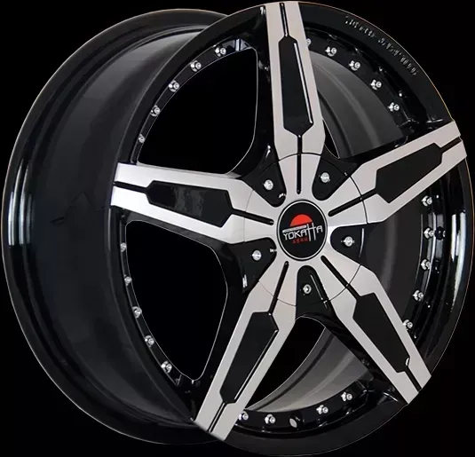 Диск автомобильный YOKATTA MODEL-17 6.5X16/4X108 ET31 D65.1 BKF