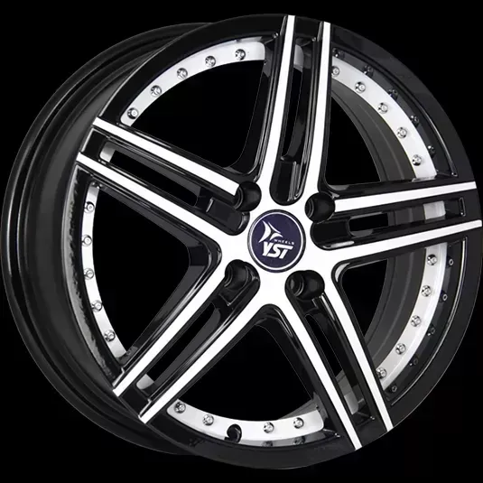Диск автомобильный YST X-1 6X15/5X105 ET39 D56.6 B+W+WSI
