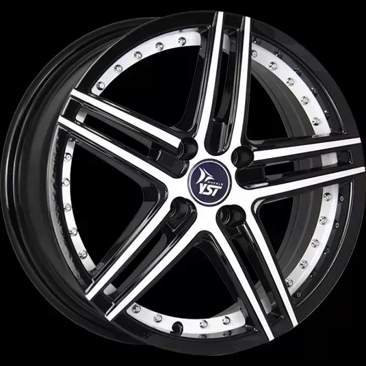 Диск автомобильный YST X-1 7X17/5X105 ET42 D56.6 B+W+WSI