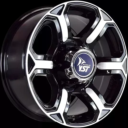 Диск автомобильный YST X-2 8X16/5X139.7 ET0 D108.2 BKF