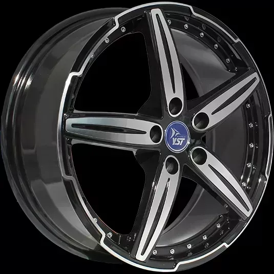 Диск автомобильный YST X-22 7X17/5X120 ET41 D67.1 BKF