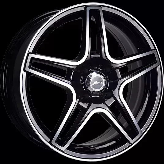 Диск автомобильный X-RACE AF-09 8X18/5X120 ET30 D72.6 BKF