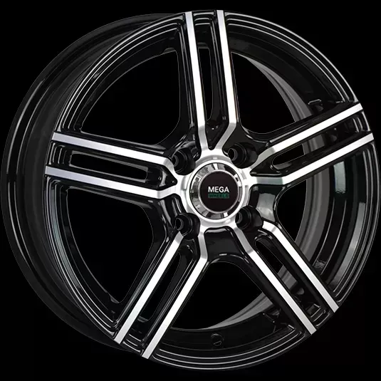 Диск автомобильный MEGA WHEELS Y3177 MEGA 6.5X16/5X108 ET50 D63.3 BKF