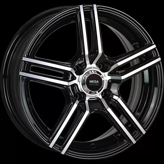 Диск автомобильный MEGA WHEELS Y3177 MEGA 6.5X16/5X114.3 ET47 D66.1 BKF