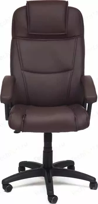 Фото №1 Кресло офисное TetChair BERGAMO кож/зам коричневый 36-36