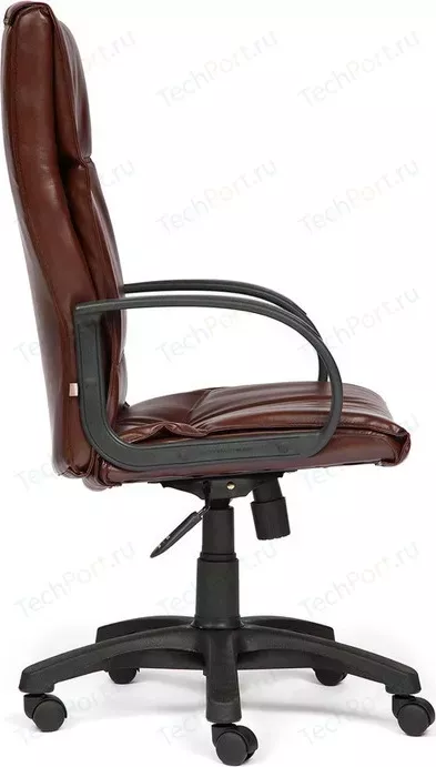 Фото №2 Кресло офисное TetChair DAVOS кож/зам, коричневый 2 TONE