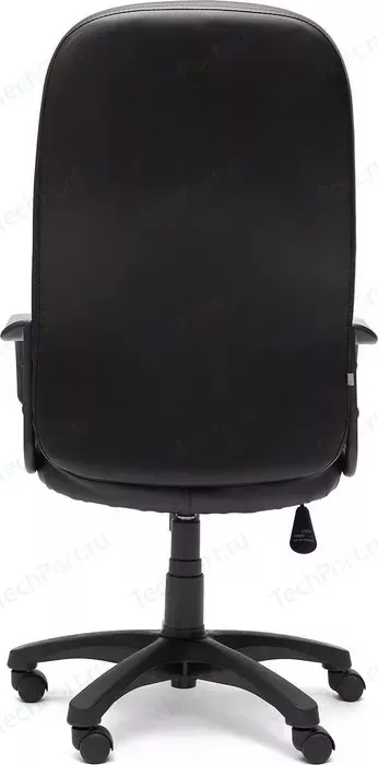 Фото №3 Кресло офисное TetChair DEVON кож/зам черный/черный перфорированный 36-6/36-6/06
