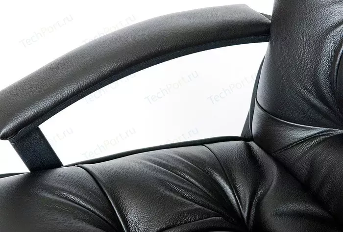 Фото №1 Кресло офисное TetChair СН9944 хром кож/зам черный
