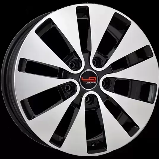 Диск автомобильный REPLICA TD KI65 TOP DRIVER 7X17/5X114.3 ET41 D67.1 BKF