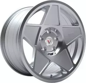 Диск автомобильный VISSOL F-005 8.5X18/5X120 ET38 D74.1 SILVER-CUT