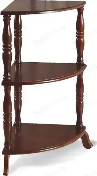 Стеллаж Sheffilton Elk SJ-04 темный орех