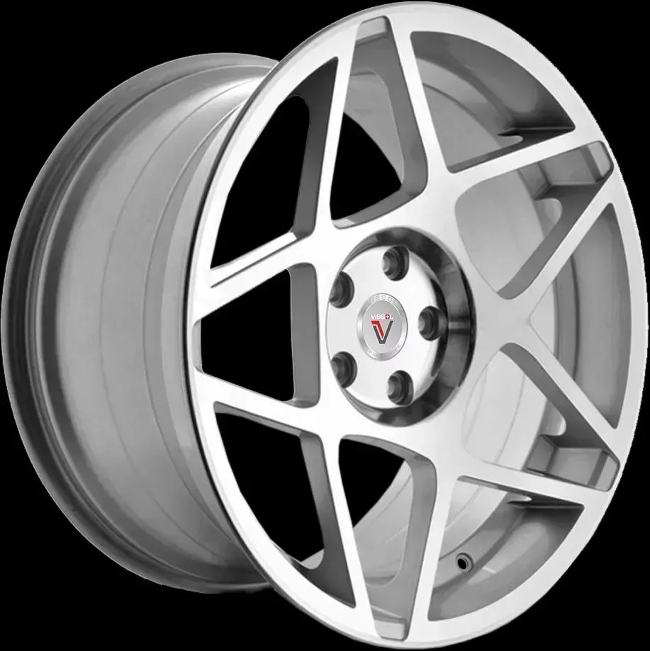 Диск автомобильный VISSOL F-008 9X20/5X120 ET18 D74.1 SILVER-CUT