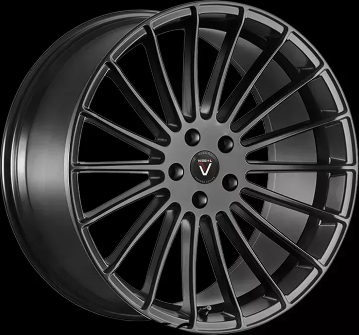 Диск автомобильный VISSOL F-010 8.5X19/5X114.3 ET15 D73.1 MATTE-BLACK