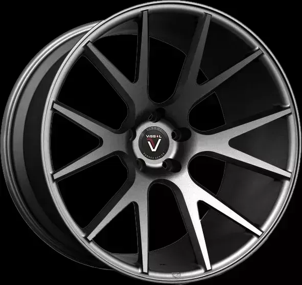 Диск автомобильный VISSOL F-306 8.5X20/5X112 ET44 D66.6 GLOSS-GRAPHITE