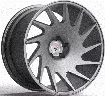 Диск автомобильный VISSOL F-313R 9X22/5X108 ET32 D73.1 GLOSS-GRAPHITE