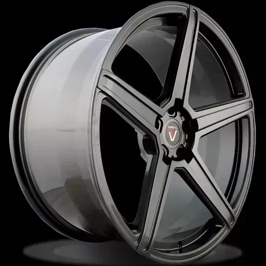 Диск автомобильный VISSOL F-505 10.5X22/5X112 ET30 D66.6 GLOSS-GRAPHITE