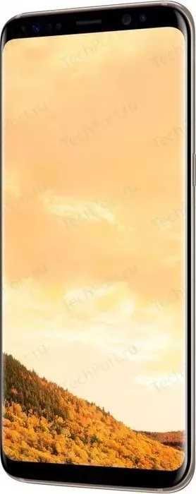 Фото №2 Смартфон SAMSUNG Galaxy S8 SM-G950F 64Gb жёлтый топаз