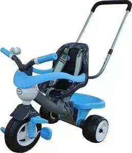 Coloma 46727 ANGEL Blue с ограждением, клаксоном, ручкой, ремешком и мягким сидением