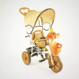 Трехколесный велосипед JAGUAR (MS-0737) коричневый