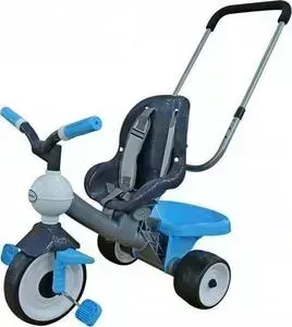 Трехколесный велосипед Coloma ANGEL Blue 46437 с ручкой и ремешком