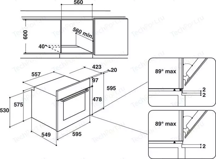 Электрический духовой шкаф hotpoint ariston fa3 841 h ix ha