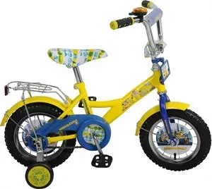 Велосипед 2-х колесный NAVIGATOR 12", Миньоны желтый/синий, ВН12092 12'' желтый/синий