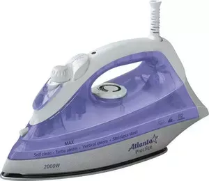Утюг ATLANTA ATH-5494 белый/фиолетовый