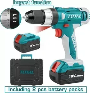Дрель ударная TOTAL TIDLI228180