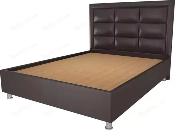 Кровать OrthoSleep Виктория шоколад жесткое основание 80х200
