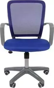 Кресло офисное CHAIRMAN   698 серый пластик TW синий TW