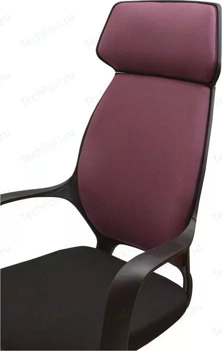Фото №7 Кресло офисное Brabix Galaxy EX-519 ткань черное/терракотовое 531570