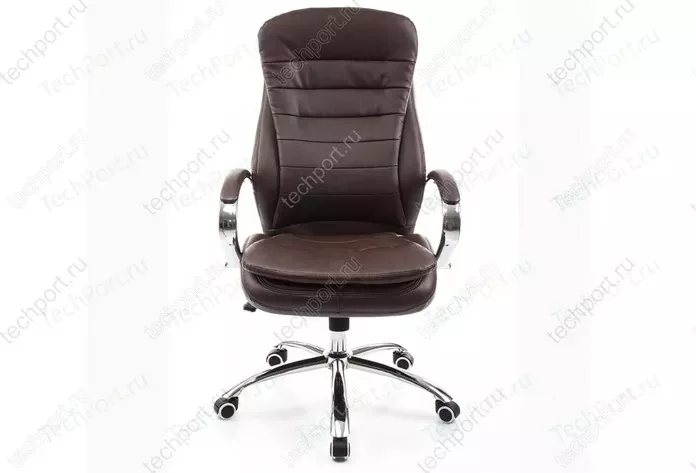 Фото №1 Кресло офисное Woodville Tomar коричневое