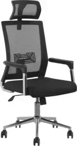 Кресло офисное Стимул-групп CTK-XH-6125 CH Bl (черный пластик) black (черная сетка) CH BL BLACK